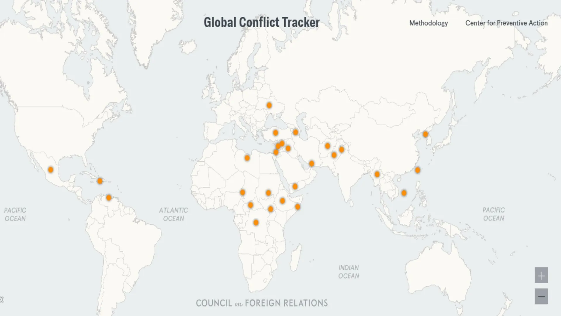 Cartografia potențialelor focare de conflict sau a conflictelor în sine ...